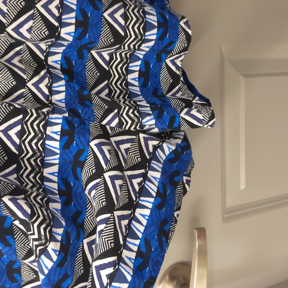 Express Blue Pattern Romper - Picture 5 of 8